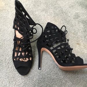 Schutz lace up pumps